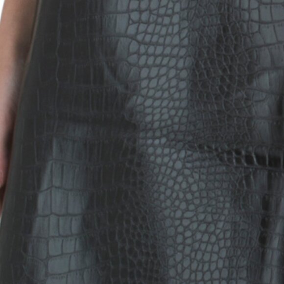 TOCCIN Beatrice Faux Leather Wrap Skirt - Picture 4 of 4